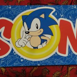 Sonic The Hedgehog Wall Art!