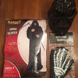 Halloween Costume - Grim Reaper New