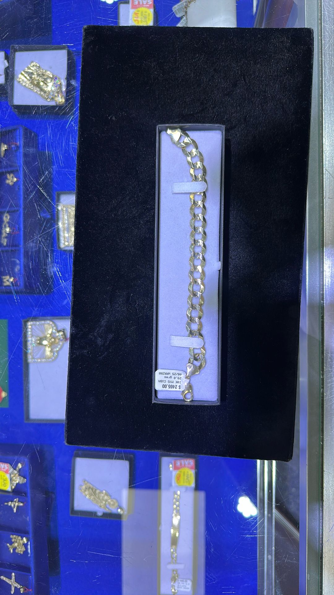 10kt Cuban Link Bracelet