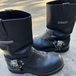 Used Harley Boots , Size 12 