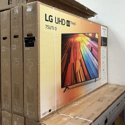 LG 75” UT8000 4K HDR SMART TV