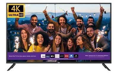 RCA 43 class 4k ultra hd hdr roku smart led tv