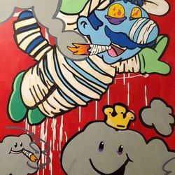 Custom Mario Painting