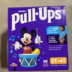 Pull Ups Size 3T-4T For Boys