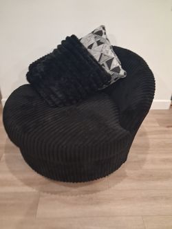Black couches
