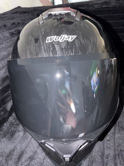 WOLJAY Flip Up Motorcycle Full Helmet Adult