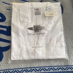 White Lab Coat Xs