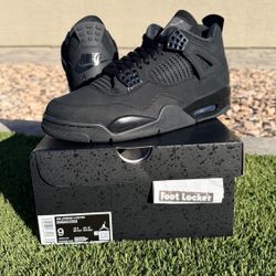Nike Air Jordan 4 Retro Black Cat (2025) NEW/RECEIPT SIZE: 9  $320 FIRM ONLY!