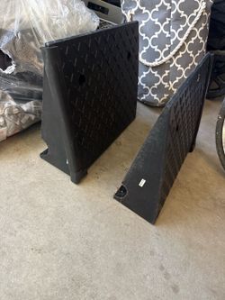6” rubber ramps