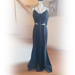 Women’s Black Elegant Party Formal Prom Gala Dress