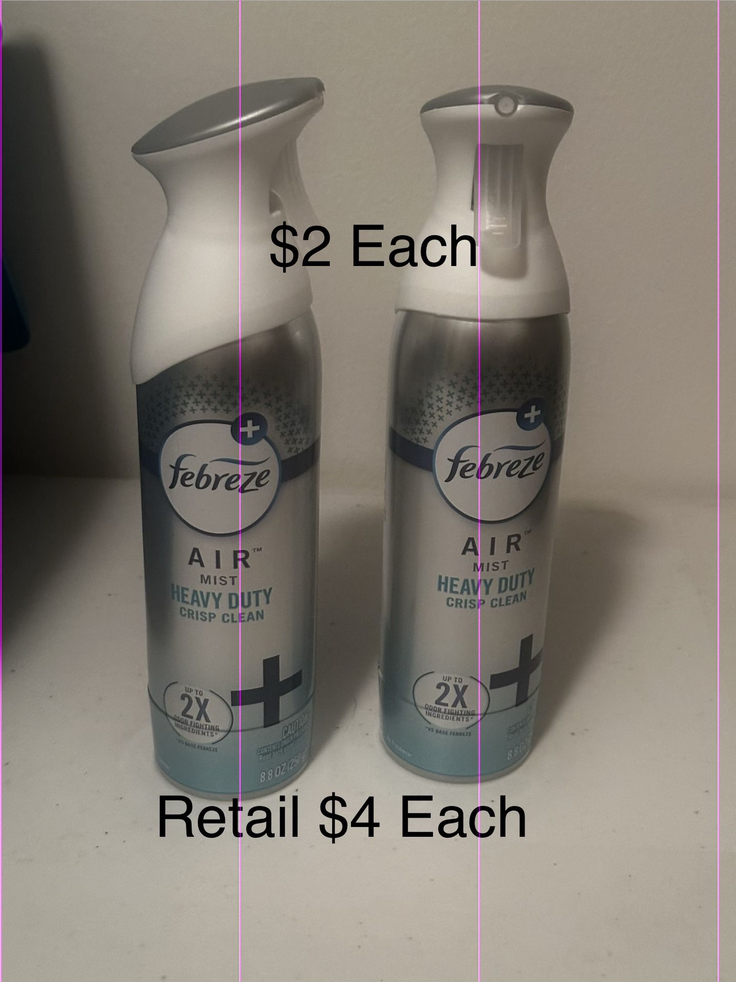 Febreeze Spray $2 Each