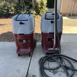 Carpet Cleaning Extractors (2).  1 Near New