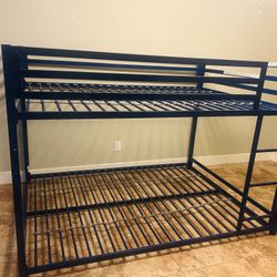 Miles Metal Full, Blue Bunk Bed Blue