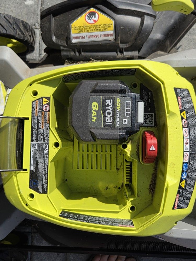 Ryobi Electric Mower And Lawn Tools