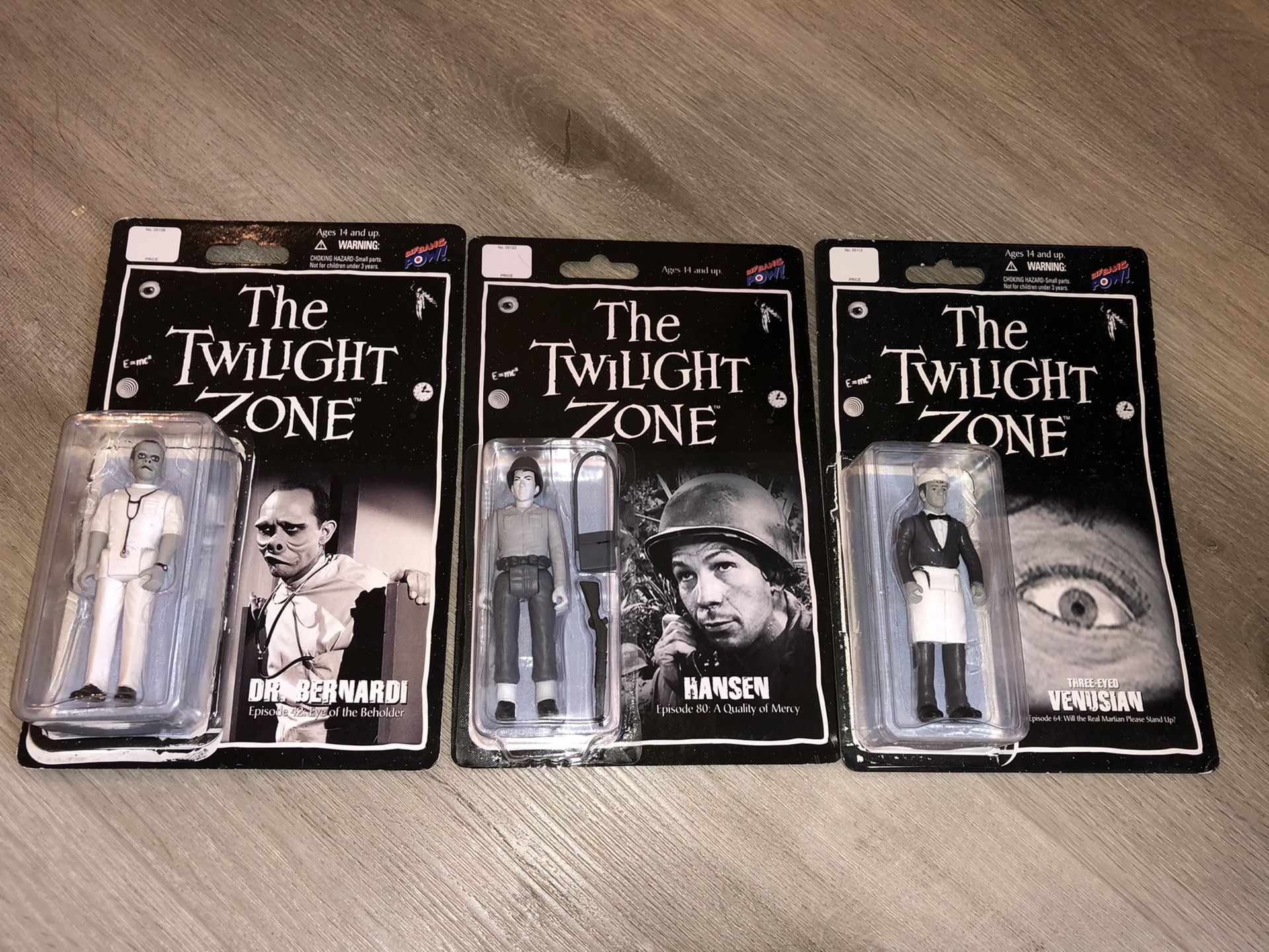 Big Bang Mini Action Figures & Statues Bif Bang Pow The Twilight Zone Bandage Patient Inch Figure Series 514589 Pop Twilight