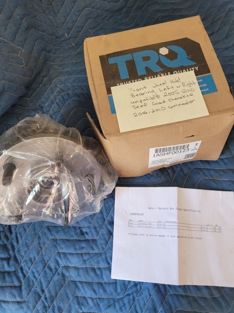 Front R/L Wheel Hub Assembly JEEP grand Cherokee OR COMMAMDER