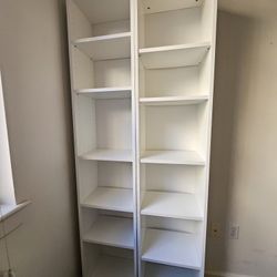 Two IKEA Billy Bookshelves