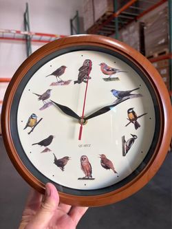 10” Bird Wall Clock