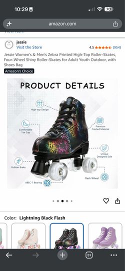 Light Up Roller Skates