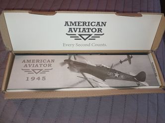 American aviator men's watch