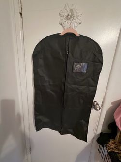 Black Zippered Garment Bag