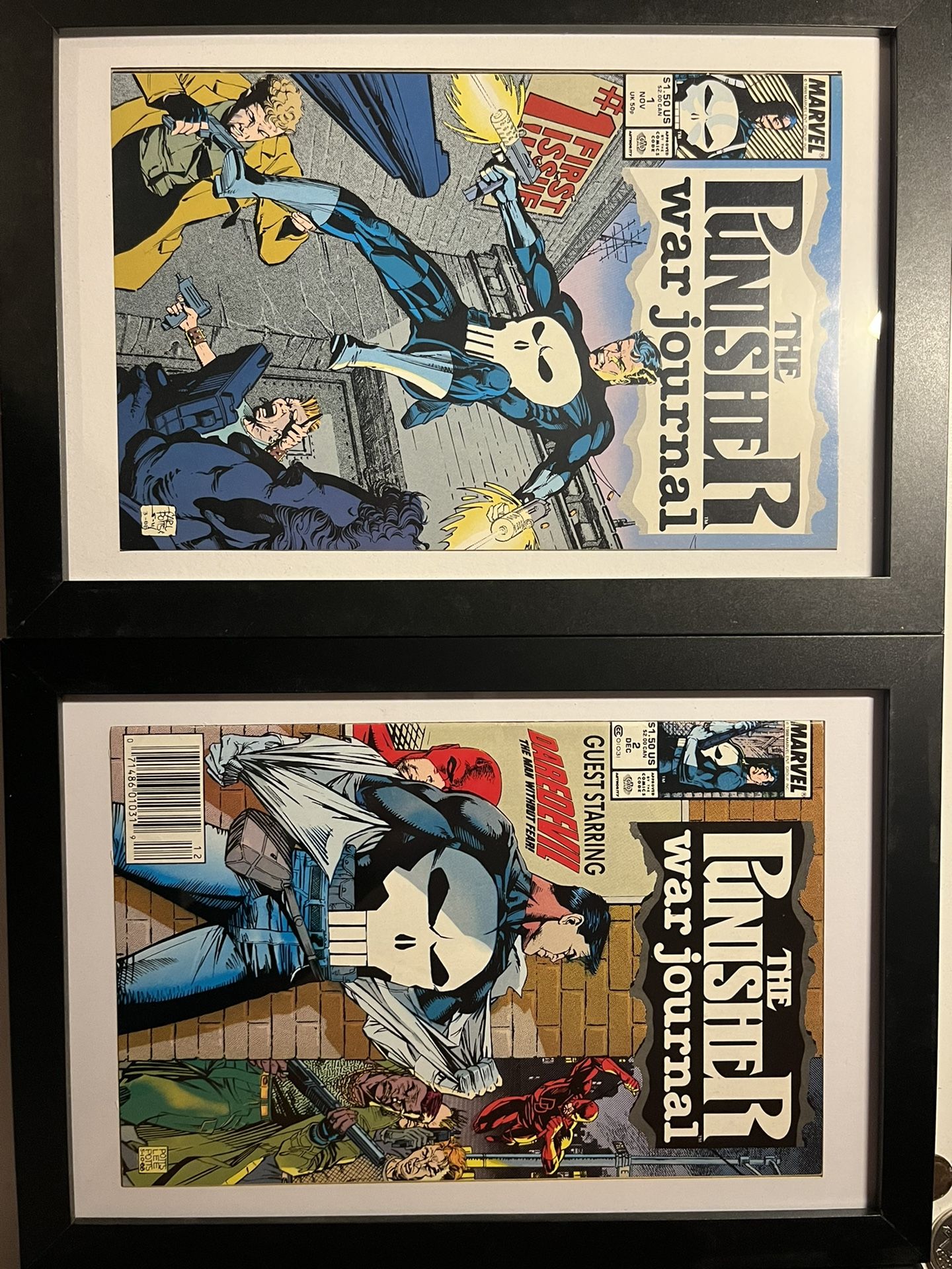 punisher War Journal Issue one and two
