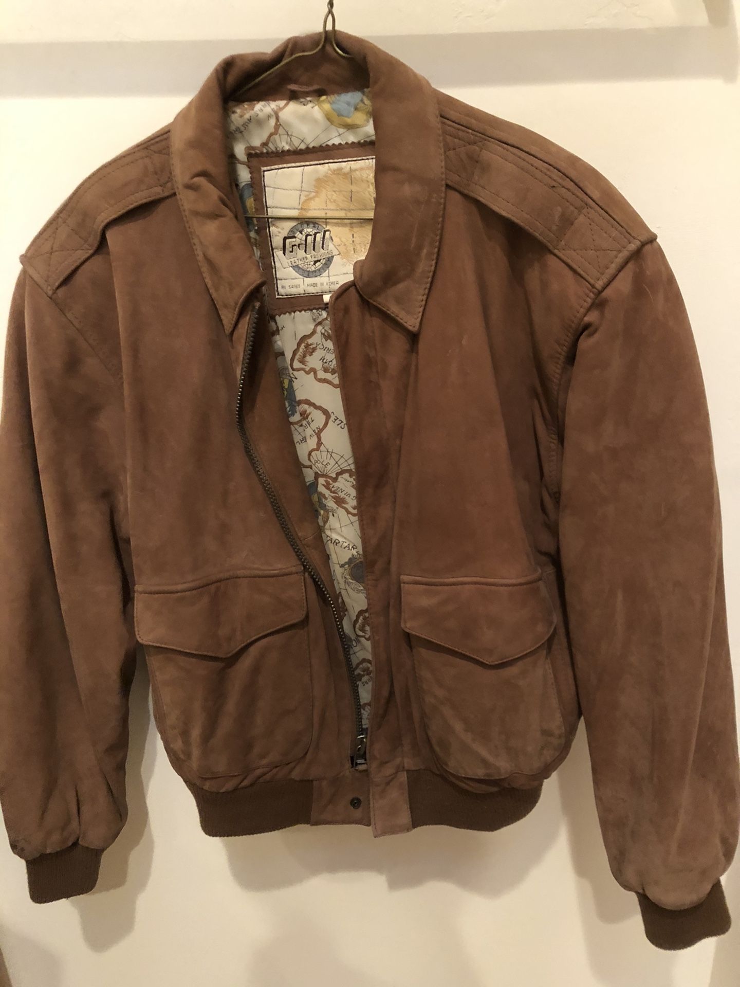 Woman’s Cold Weather Suade Jacket