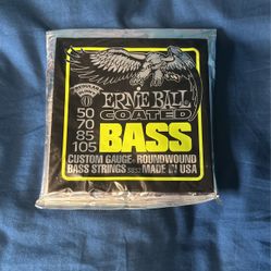 Ernie Ball Coated Electric Bass Guitar Strings