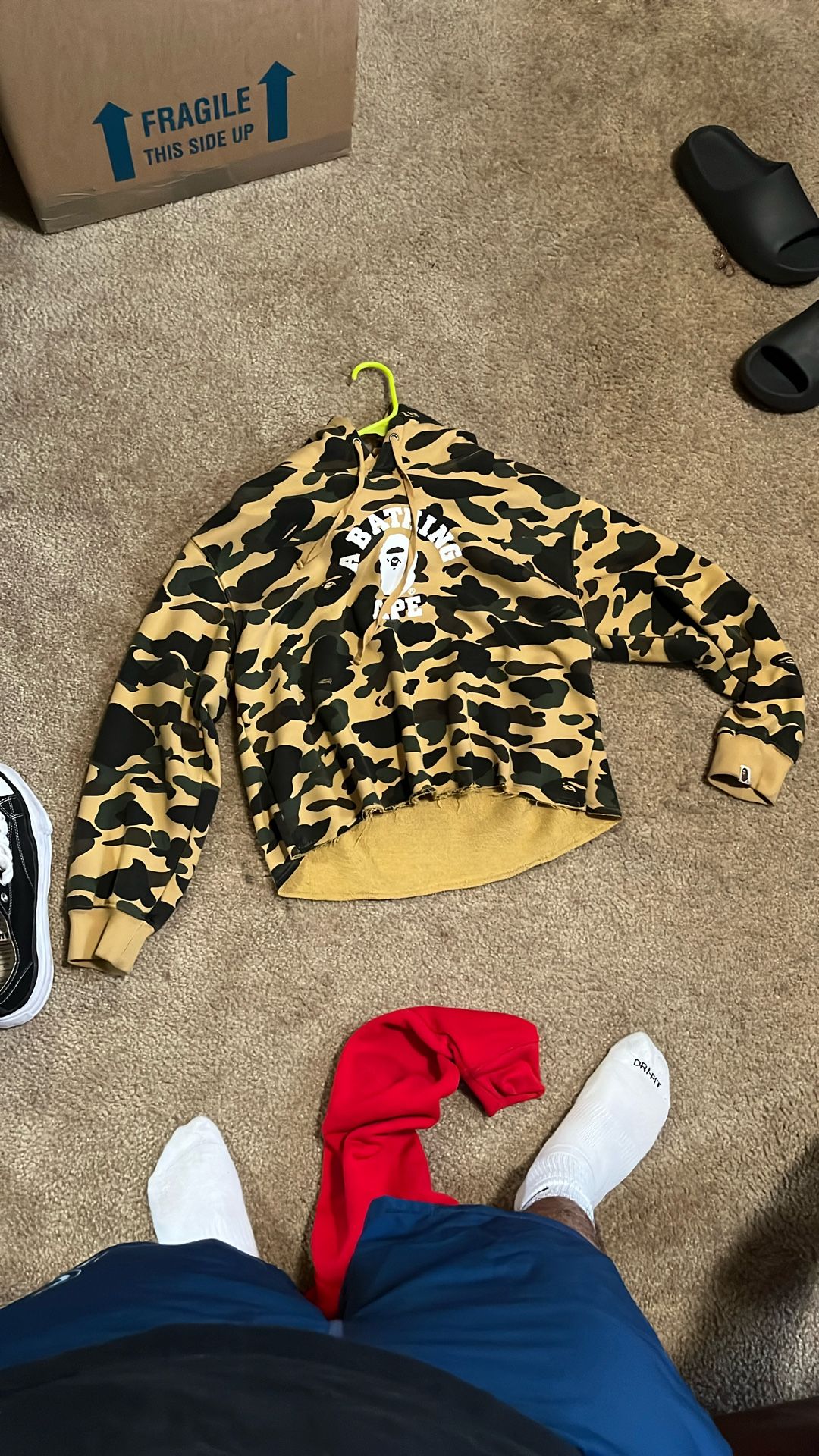 BAPE HOODIE (CROPPED)