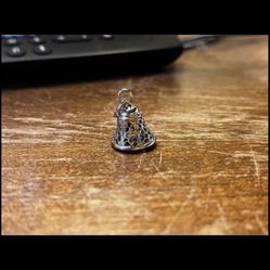 Sterling Silver Bell Charm /pendant