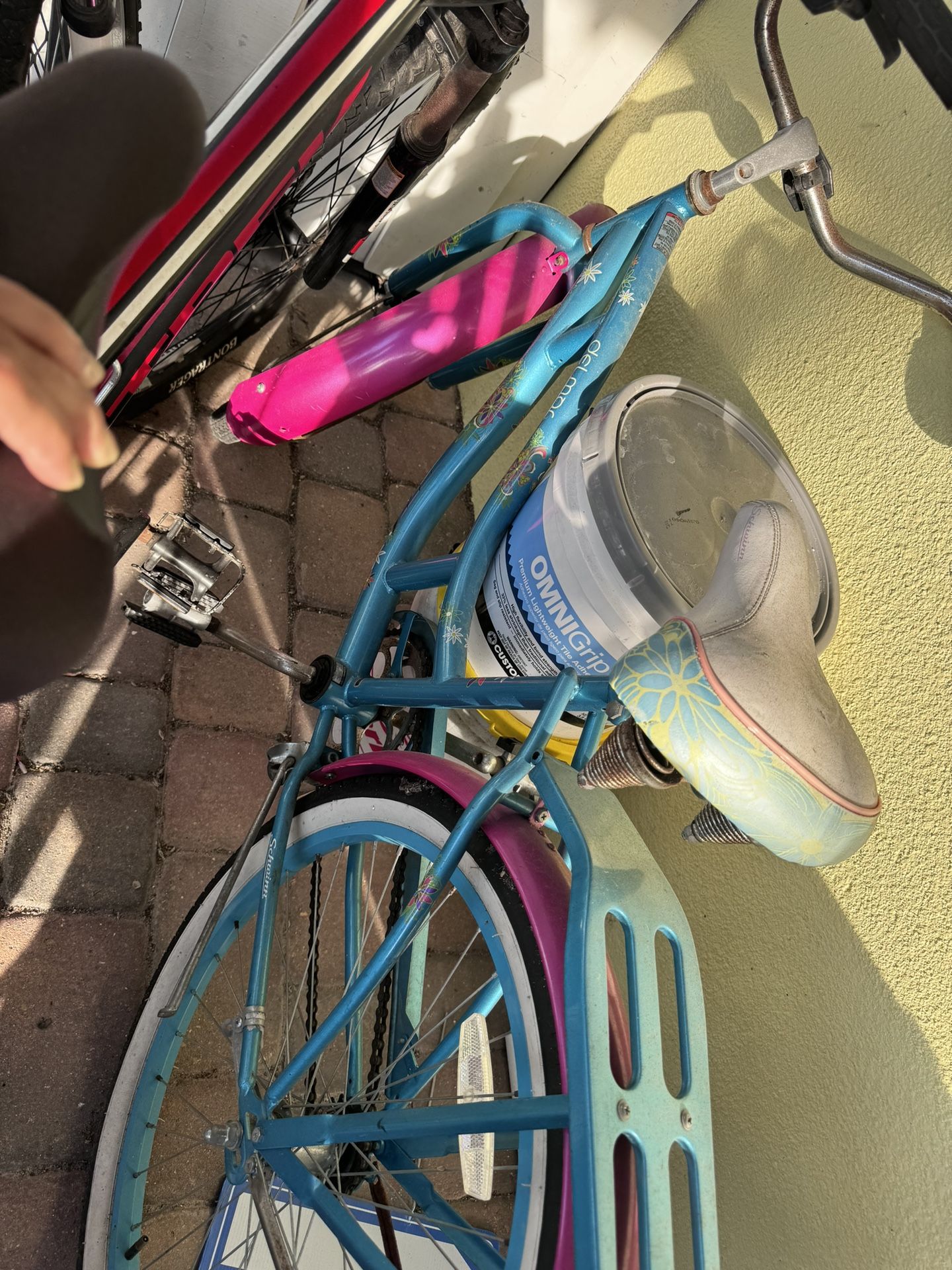 Girls Beach Cruiser And Mountain Bike