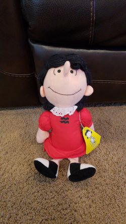 Peanuts gang Lucy plush doll