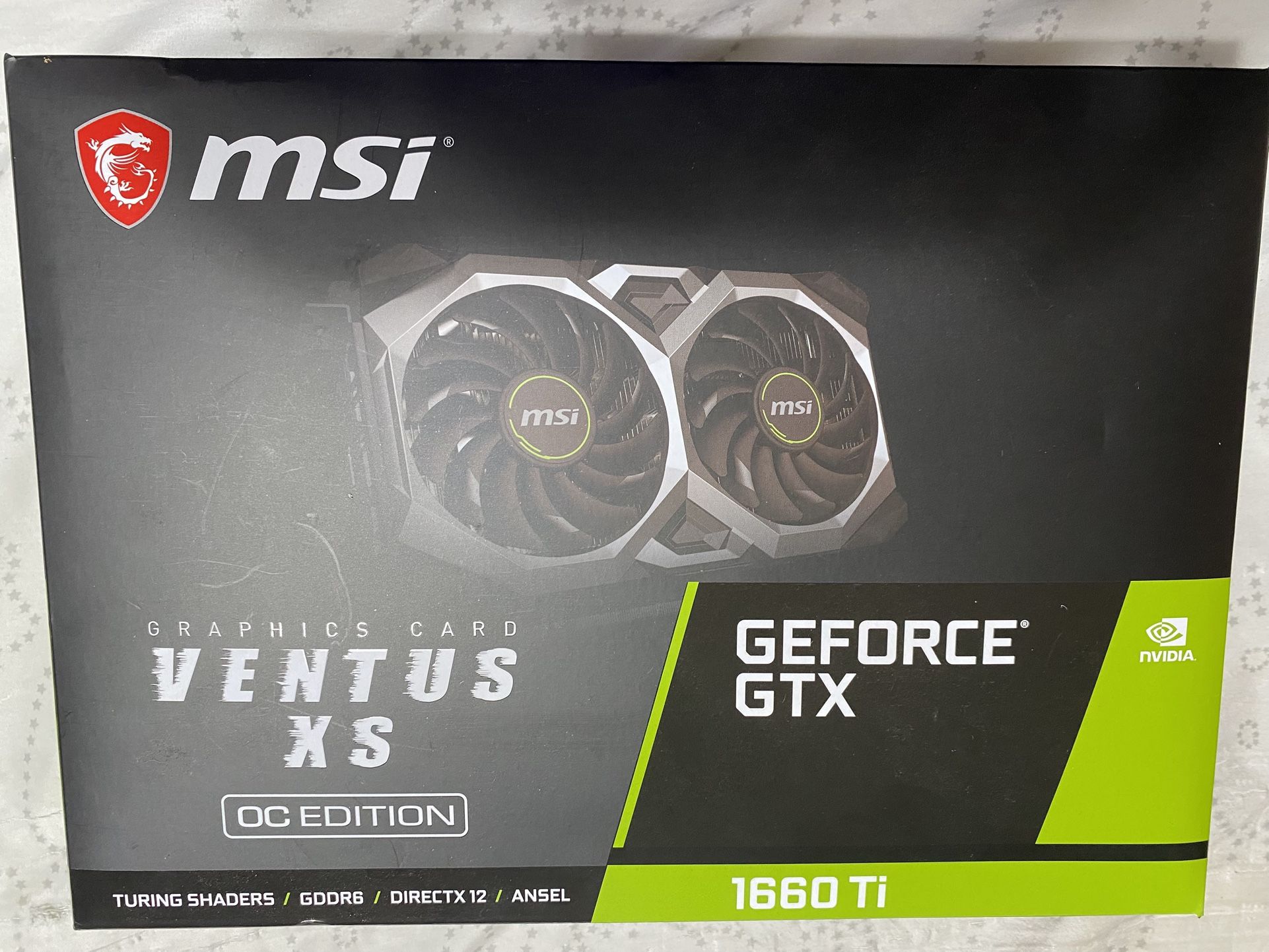 MSI GeForce GTX 1660ti