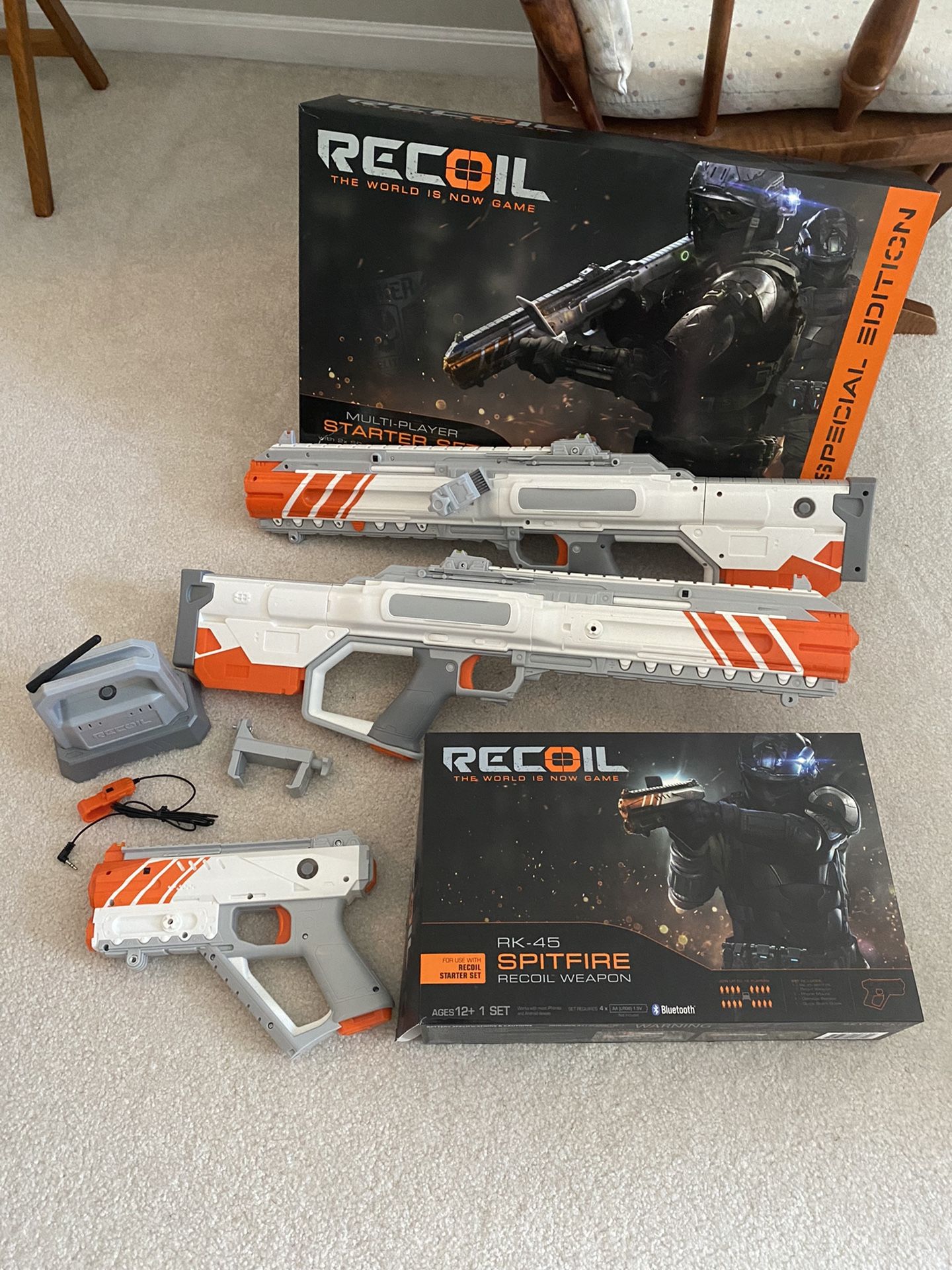 Laser Tag - Recoil Starter Set And Spitfire