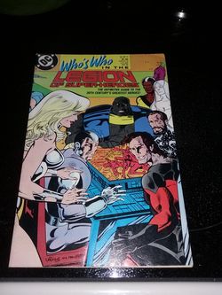 DC Comic who's who in the Legion of Superheroes
