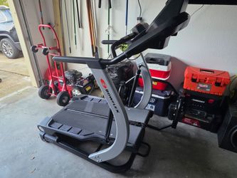 Treadmill climber