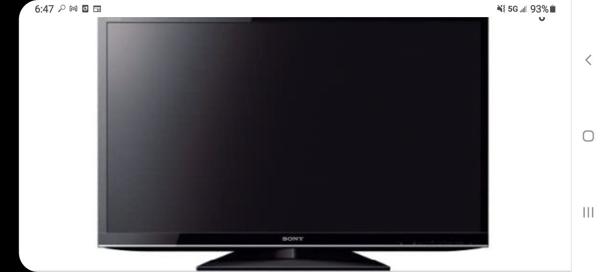 Sony Bravia Flat Screen TV 42in