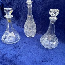 Crystal  Decanter  each $30 