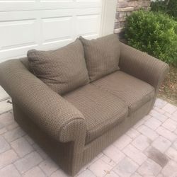 Sofa King Comfortable Brown Sofa Couch For Sale! Free Delivery 🚚 