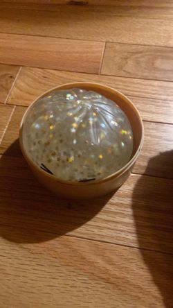 Gold glitter mystery dumpling