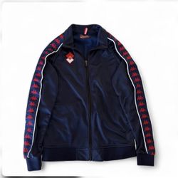 Kappa Navy Blue Zip Up Size Medium