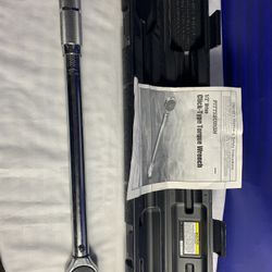 Pittsburgh 1/2” Drive Click Type Torque Wrench