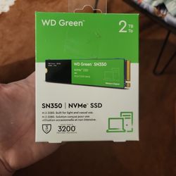 2TB NVME ssd Sn350