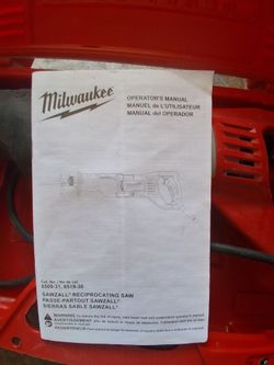 Milwaukee tool