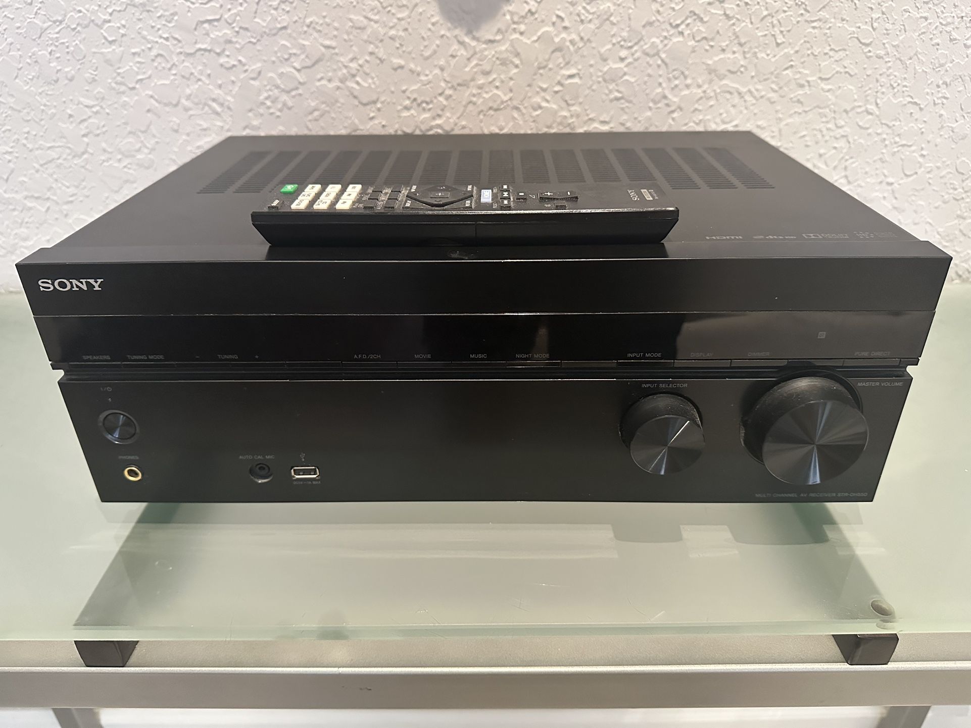 Sony STR-DH550 5.2ch bluetooth AV receiver 90 watts/ch
