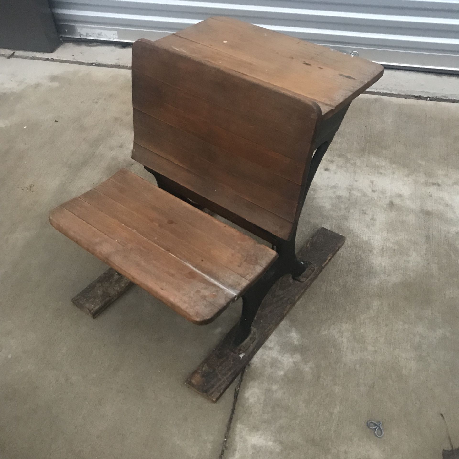 Antique School Desk