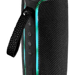 Portable Bluetooth Speakers Long-Lasting Wireless Bluetooth Speaker with Bluetooth 5.3 Technology All-Around Wireless Speaker Black