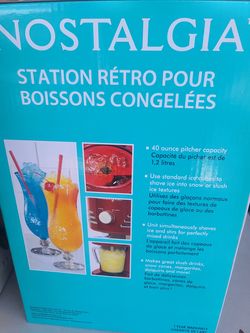 Retro frozen beverage station