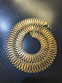 10K solid chain