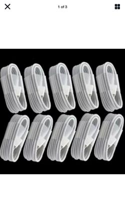iPhone charger 7.50 each